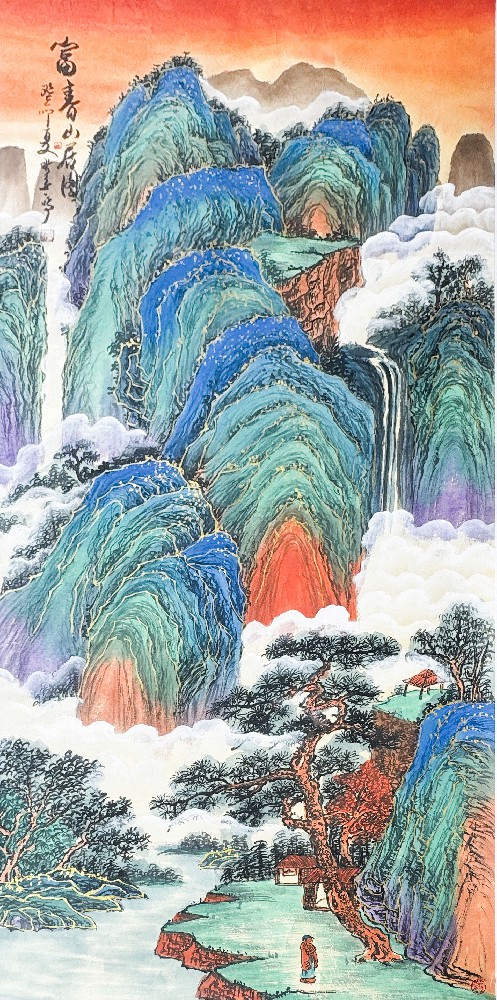 张一阳《富春山居图》